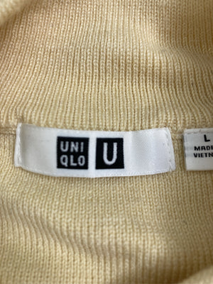 UNIQLO U/ユニクロユー/ニット/セーター/トップス/ベージュ/L