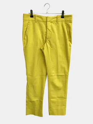 ZARA/ザラ/スラックス/パンツ/イエロー/EUR 34/USA 2/MEX 24