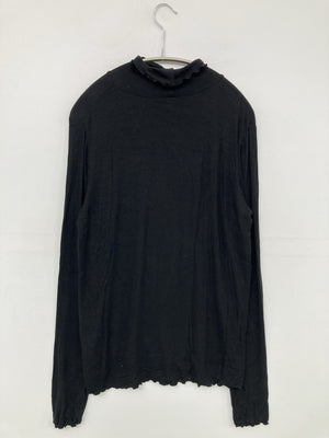 ikka/イッカ/Tシャツ/カットソー/トップス/ブラック/M