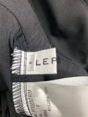 LEPSIM/レプシィム/その他パンツ/パンツ/ブラック/F