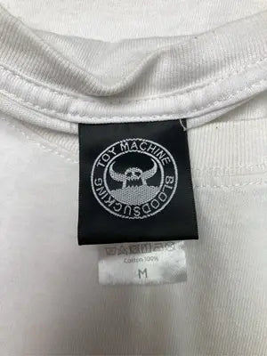 toy machine/トイマシーン/Tシャツ/カットソー/トップス/ホワイト/M