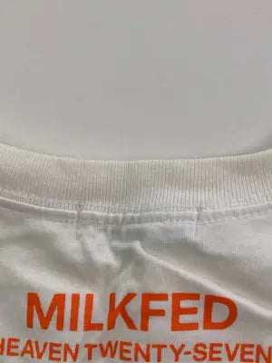 MILK FED./ミルクフェド/Tシャツ/カットソー/トップス/ホワイト/S