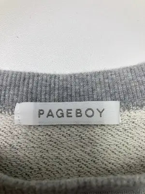 PAGEBOY/ページボーイ/スウェット/トップス/グレー/M