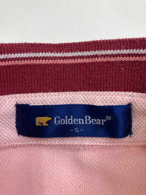 Golden Bear/ゴールデンベア/ポロシャツ/トップス/ピンク/S