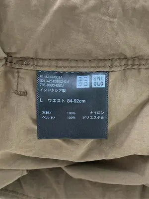 UNIQLO/ユニクロ/その他パンツ/パンツ/ブラウン/L