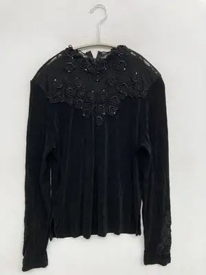 atelier eiko/Tシャツ/カットソー/トップス/ブラック