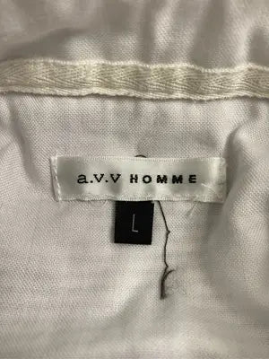 a.v.v HOMME/ポロシャツ/トップス/ピンク/L