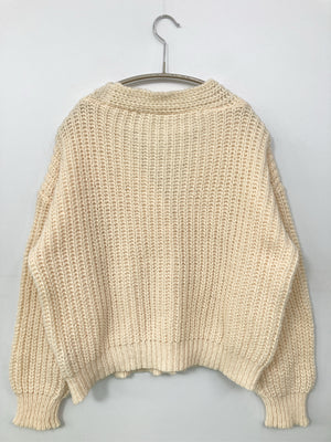 MAISON DE THERESE/メゾンドゥテレーズ/カーディガン/ボレロ/トップス/アイボリー