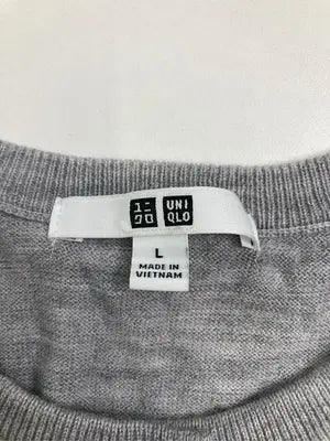 UNIQLO/ユニクロ/カーディガン/ボレロ/トップス/グレー/L