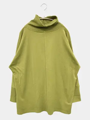 coral/Tシャツ/カットソー/トップス/ライトグリーン/M-L
