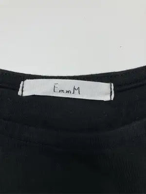 EmmM/Tシャツ/カットソー/トップス/ブラック/F