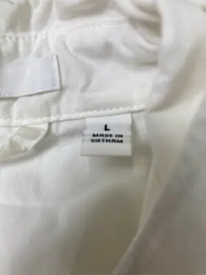 UNIQLO/ユニクロ/シャツワンピース/ワンピース/ドレス/ホワイト/L
