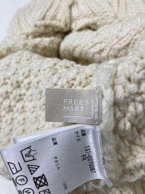 FREE’SMART/フリーズマート/ニット/セーター/トップス/ホワイト/FR