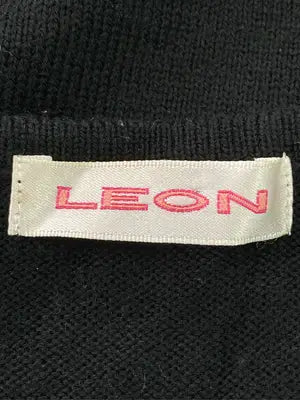 LEON/カーディガン/ボレロ/トップス/ブラック/M