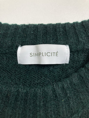 SIMPLICITE/サンプリシテ/ニット/セーター/トップス/グリーン/F