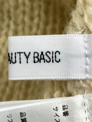 NATURAL BEAUTY BASIC/ナチュラルビューティーベーシック/ニット/セーター/トップス/ベージュ/FR