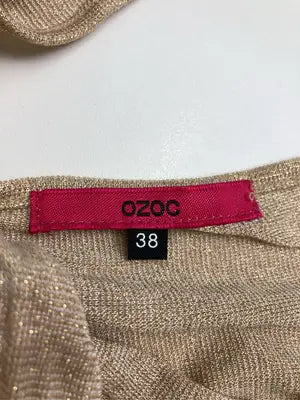 OZOC/オゾック/ワンピース/ワンピース/ドレス/ゴールド/38