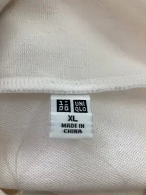 UNIQLO/ユニクロ/Tシャツ/カットソー/トップス/ホワイト/XL