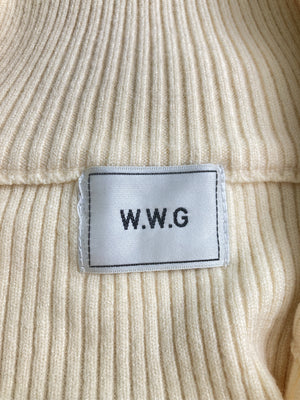 W.W.G/フーズフーギャラリー/ニット/セーター/トップス/アイボリー/F