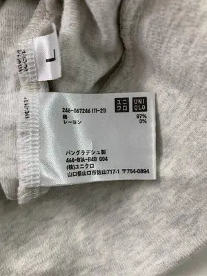 UNIQLO/ユニクロ/パーカー/トップス/グレー/L