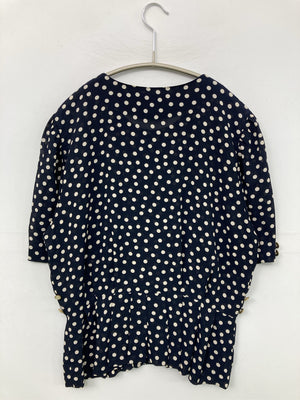 シャツ/ブラウス/トップス/ネイビー