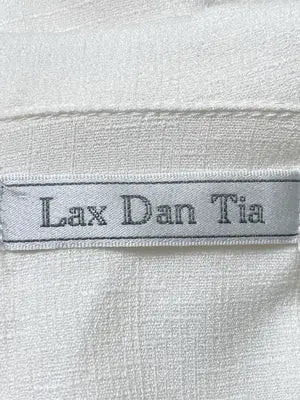 Lax Dan Tia/シャツ/ブラウス/トップス/ホワイト/M