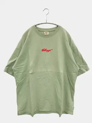 Kellogg's/Tシャツ/カットソー/トップス/ライトグリーン/L