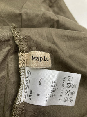 Maple feel/メープルフィール/Tシャツ/カットソー/トップス/グレー/L  バスト86～94　身長154～162