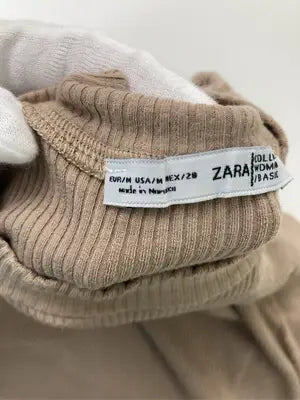 ZARA/ザラ/タンクトップ/トップス/ブラウン/M