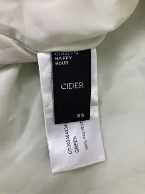 CIDER/サイダー/ワンピース/ワンピース/ドレス/ライトグリーン/XS