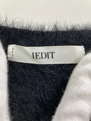 IEDIT/イディット/ニット/セーター/トップス/ブラック/S   バスト72～80   身長154～162