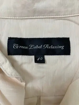 green label relaxing/グリーンレーベルリラクシング/シャツ/ブラウス/トップス/アイボリー/40