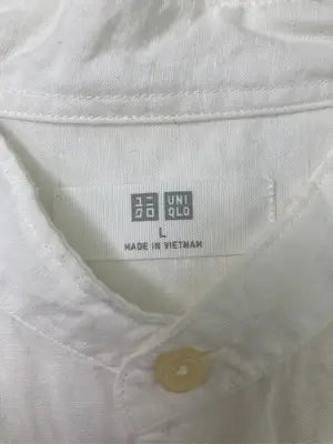 UNIQLO/ユニクロ/シャツ/ブラウス/トップス/ホワイト/L
