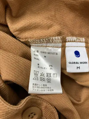 GLOBAL WORK/グローバルワーク/サロペット/オーバーオール/オールインワン・サロペット/ブラウン/M