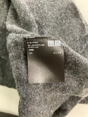 UNIQLO/ユニクロ/ニット/セーター/トップス/グレー/XL