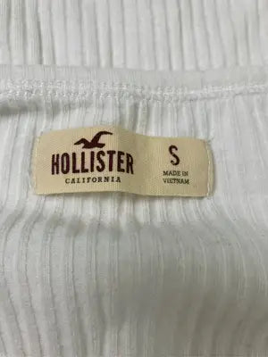 HOLLISTER/ホリスター/Tシャツ/カットソー/トップス/ホワイト/S