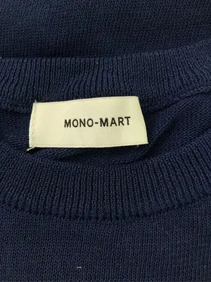 MONO-MART/モノマート/ニット/セーター/トップス/ブルー/L