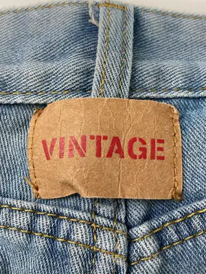vintage/ヴィンテージ/デニムパンツ/パンツ/スカイブルー/9-1