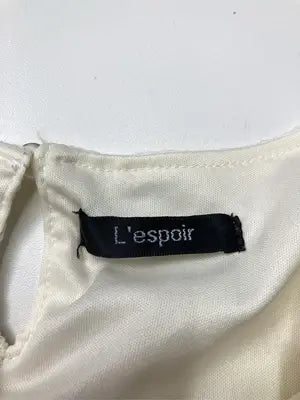 L'espoir/レスポワール/ノースリーブ/トップス/アイボリー/L