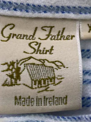 Grand Father Shirt/シャツ/ブラウス/トップス/スカイブルー/XS