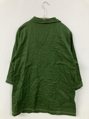 シャツ/ブラウス/トップス/グリーン/M-L