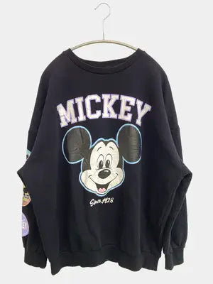 Disney/ディズニー/スウェット/トップス/ブラック/M