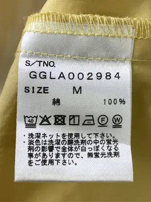 GEORGE'S/ジョルジュ/チノパンツ/パンツ/イエロー/M