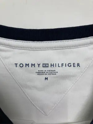 TOMMY HILFIGER/トミーヒルフィガー/Tシャツ/カットソー/トップス/ホワイト/M