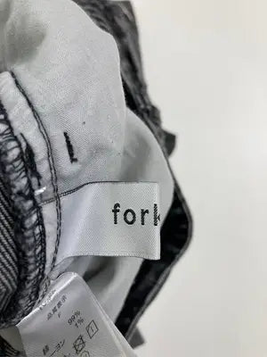 forksy./フォルクシー/ロングスカート/スカート/ブラック/F