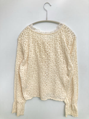 TF008/カーディガン/ボレロ/トップス/アイボリー