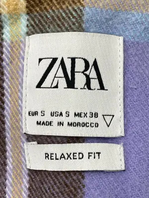 ZARA/ザラ/シャツ/ブラウス/トップス/パープル/S