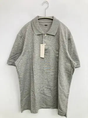 UNIQLO/ユニクロ/ポロシャツ/トップス/グレー/L