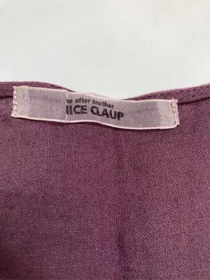 NICE CLAUP/ナイスクラップ/Tシャツ/カットソー/トップス/パープル/F