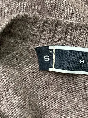 SPORTMAX/ニット/セーター/トップス/ブラウン/S